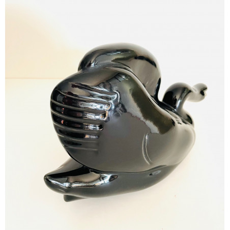 Primavera Claude Lévy art deco ceramic sculpture "Swan"