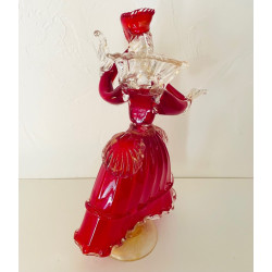 Barovier et Toso Murano figurine en verre années 50