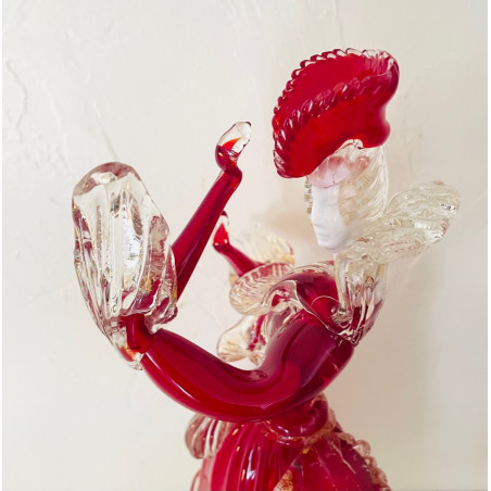 Barovier et Toso Murano figurine en verre années 50