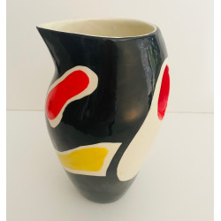 ROLAND BRICE AND FERNAND LÉGER BIOT EARTHENWARE PITCHER VASE