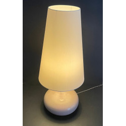 Large Enameled Ceramic Lamp By Jacques And Dani Ruelland 60s