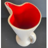 Pitcher and 8 mugs model 1041 in ceramic by Pol Chambost