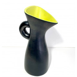 Earthenware pitcher vase...