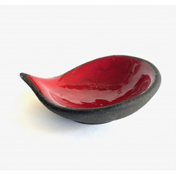 Ceramic bowl by Gilbert Valentin Les Archanges Vallauris