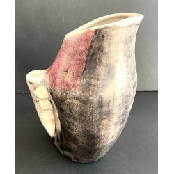 Zoomorphic ceramic vase pitcher by Mado Jolain, 1950s