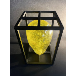 Sculpture en pâte de verre par Yves Jumeau 1990