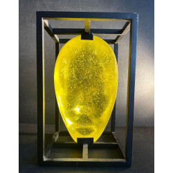 Sculpture en pâte de verre par Yves Jumeau 1990