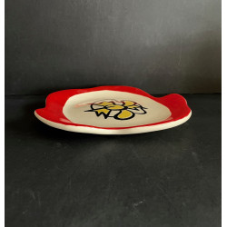 Earthenware plate by Roland Brice and Fernand Léger Biot