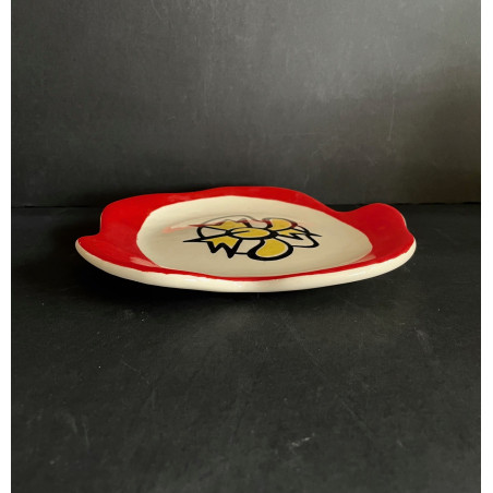 Earthenware plate by Roland Brice and Fernand Léger Biot