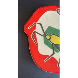 Large ceramic dish by Roland Brice and Fernand Léger