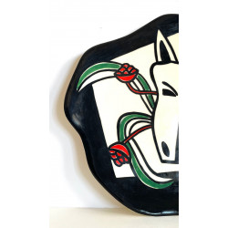 Large ceramic dish by Roland Brice and Fernand Léger