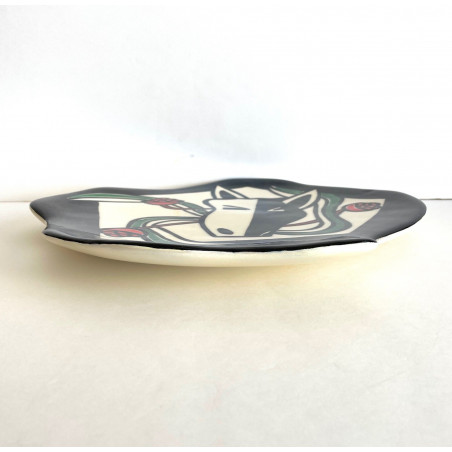 Large ceramic dish by Roland Brice and Fernand Léger